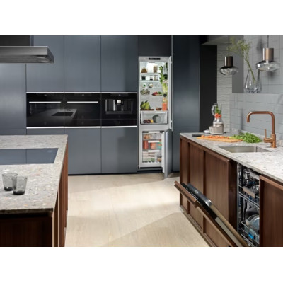 Electrolux Варильна поверхня індукційна, 60см, розширена зона, термощуп, Fry sensor, сенсорний дисплей, Hob2Hood, графіт