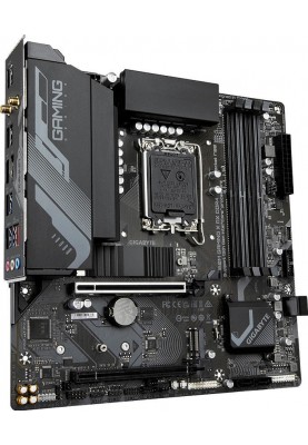 Gigabyte Материнська плата B760M G X AX DDR4 s1700 B760M 4xDDR4 M.2 HDMI DP mATX