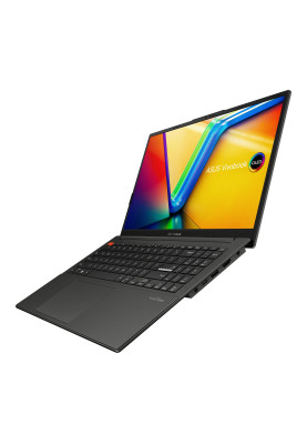 ASUS Ноутбук Vivobook S 15 K5504VA-MA390 15.6" 2.8K OLED, Intel i5-13500H, 16GB, F512GB, UMA, NoOS, Чорний