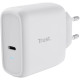 Trust Зарядне пристрій мережевий Maxo 65Вт, USB-C PD, білий