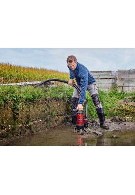 Einhell Насос дренажний GE-DP 900 Cut, 900Вт, 16000 л·год, вис. під. 11.5м, занурення 7м, 12.8кг