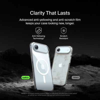 Belkin Чохол Belkin для iPhone Air, Magnetic Protective Clear