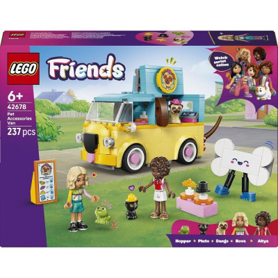 LEGO Конструктор LEGO Friends Фургон з аксесуарами для улюбленців