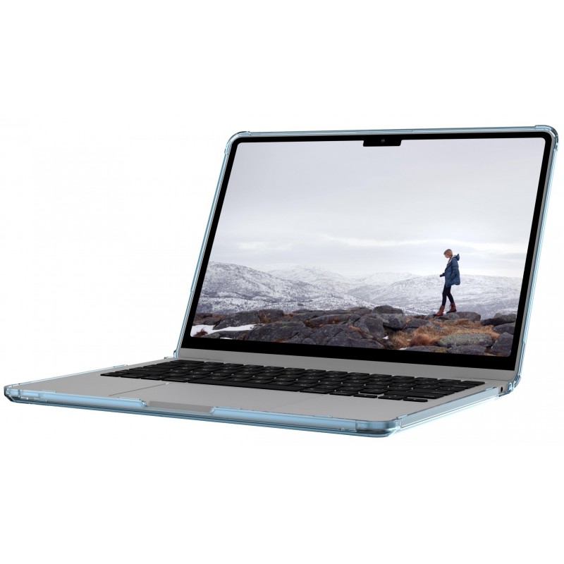 UAG Чохол [U] для MacBook Air 13"(2022), Lucent, Cerulean