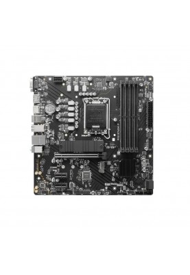 MSI Материнcька плата PRO B760M-P s1700 B760 4xDDR5 HDMI DP DSub mATX