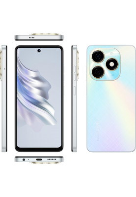 TECNO Смартфон Spark 20 (KJ5n) 6.56" 8/256ГБ, 2SIM, 5000мА•год, Cyber White