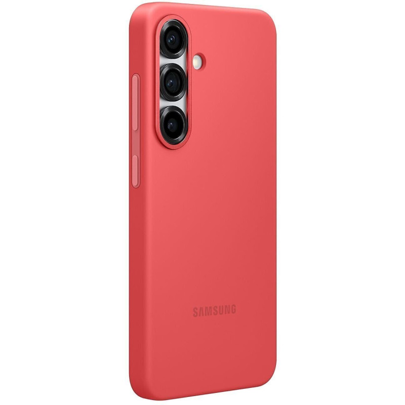 Samsung Чохол для Galaxy S25 (S931), Silicone Case, червоний
