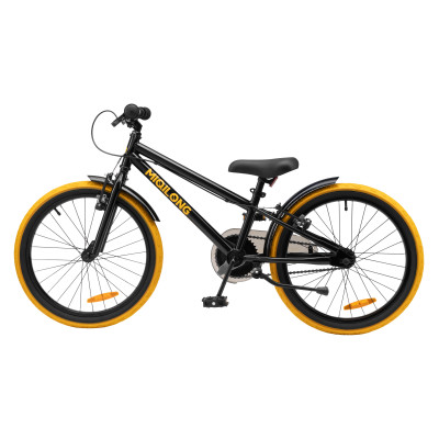 Miqilong Дитячий велосипед ST 20" чорний Miqilong Дитячий велосипед ST 20" чорний