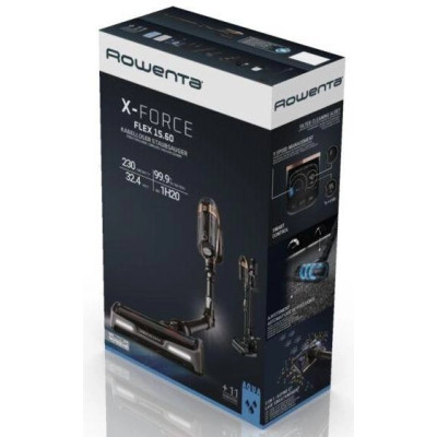 Rowenta Акумуляторний пілосос X-Force Flex 15.60 Aqua RH99G1WO