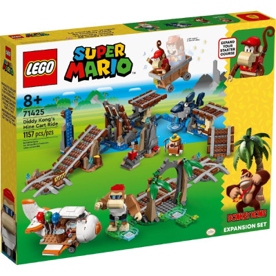LEGO Конструктор Super Mario Поїздка у вагонетці Дідді Конґа. Додатковий набір