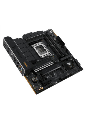 ASUS Материнcька плата TUF GAMING B760M-PLUS WIFI II s1700 B760 4xDDR5 M.2 HDMI DP Wi-Fi BT mATX