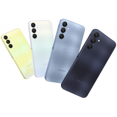 Samsung Смартфон Galaxy A25 5G (A255) 6.5` 6/128ГБ, 2SIM, 5000мА•год, жовтий Samsung Смартфон Galaxy A25 5G (A255) 6.5` 6/128ГБ, 2SIM, 5000мА•год, жовтий