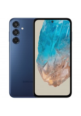 Samsung Смартфон Galaxy M35 5G (M356) 6.6" 6/128ГБ, 2SIM, 6000мА•год, синій темний