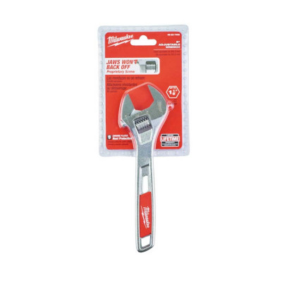 Milwaukee Ключ розвідний, кований, 200мм, робочий діапазон 0-30мм