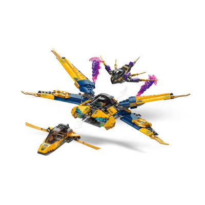 LEGO Конструктор Ninjago Суперштормовий реактивний літак Рас та Арін