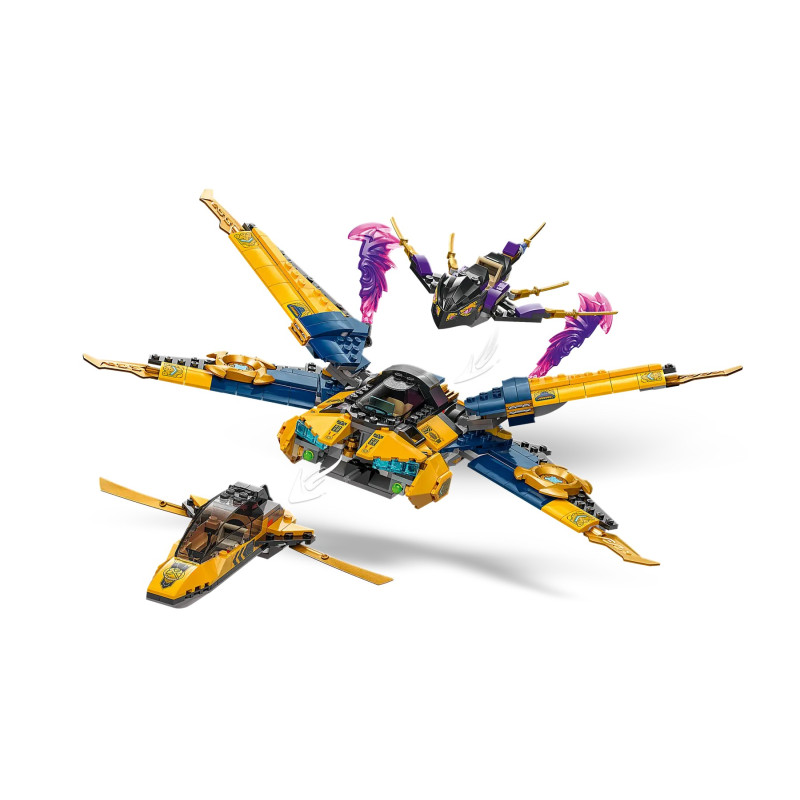 LEGO Конструктор Ninjago Суперштормовий реактивний літак Рас та Арін