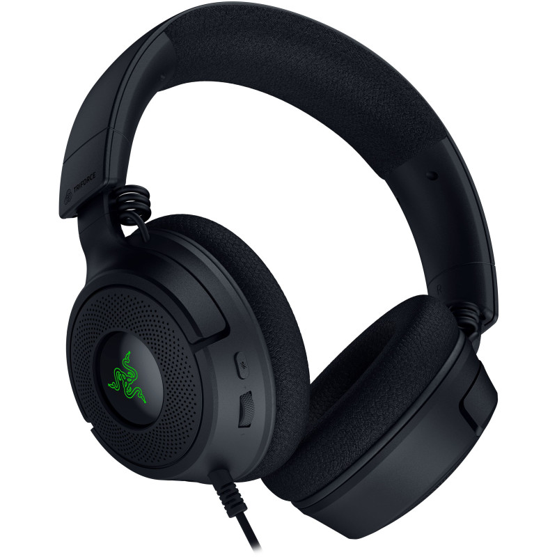 Razer Гарнітура ігрова Kraken V4 X, 7.1, USB-A, 1.8м, RGB, чорний