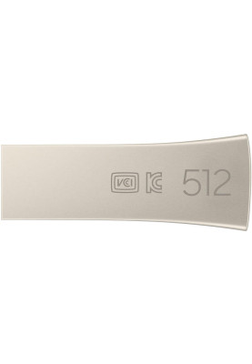 Samsung Накопичувач USB 3.1 512GB Type-A Bar Plus Срібний