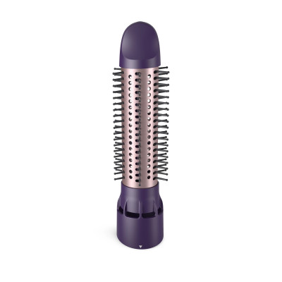 Philips Фен-щітка Philips 3000 Series, 800Вт, 3 режими, іонізація, 4 насадки, фіолетовий