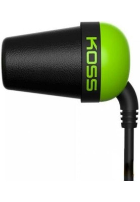 Koss Навушники The Plug Noise Isolating Green