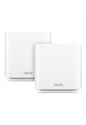 ASUS Маршрутизатор ZenWiFi XT8 2PK V2 white AX6600 3xGE LAN 1x2.5GE WAN 1xUSB3.1 WPA3 OFDMA MESH