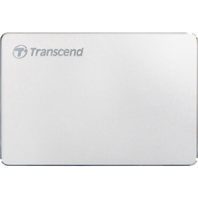 Transcend StoreJet 25C3S[Портативний жорсткий диск 2TB USB 3.1 Type-C StoreJet 25C3S Срібний]
