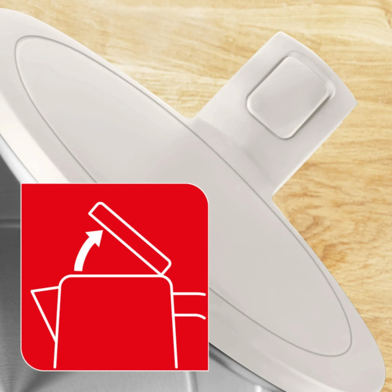 Tefal Електрочайник Thermo Protect, 1.5л, пластик, нержавіюча сталь, бежевий