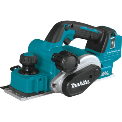 Makita Рубанок DKP181ZU акум., 18В, 11000 об/хв, 82 мм, 3мм, 3.6 кг, SOLO