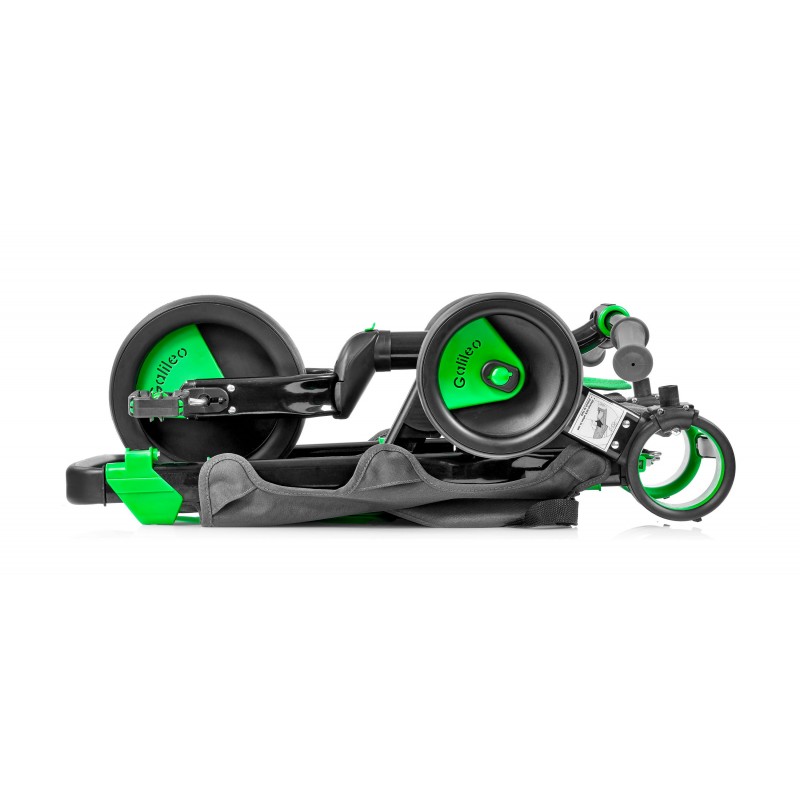 Galileo Триколісний велосипед Strollcycle Black зелений