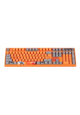 Akko Клавіатура механічна 3108 Naruto 108Key, CS Pink V2, USB-A, EN/UKR, No Led, Оранжевий