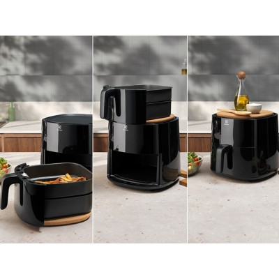 Electrolux Мультипіч 1500Вт, чаша-5л, сенсорне керування, 5 авто. програм, пластик, чорний