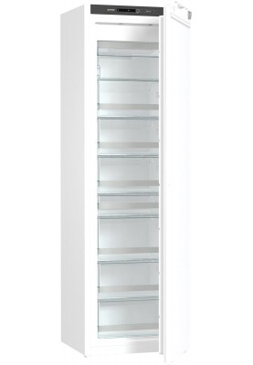 Gorenje Морозильна камера вбудована, 177x56х55, 212л, А++, NF, диспл внутр., білий