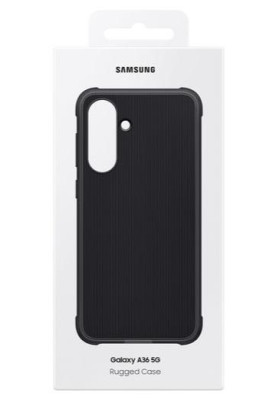 Samsung Чохол для Galaxy A36 (A366), Rugged case, чорний