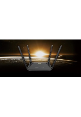 ASUS Маршрутизатор RT-AX53U AX1800 3xGE LAN 1xGE WAN 1xUSB MU-MIMO OFDMA