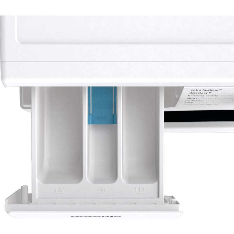 Gorenje Пральна машина фронтальна, 6кг, 1000, C, 43.5см, дисплей, пар, інвертор, білий