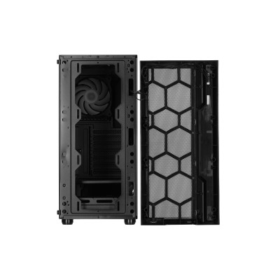 2E Gaming Корпус Spero G2052 без БЖ 2xUSB3.0, 1xUSB2.0, 1x120мм ARGB, 2x120мм, VGA 345мм, LCS ready, TG Side Panel, ATX, чорний