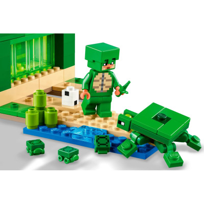 LEGO Конструктор Minecraft Пляжний будинок у формі черепахи