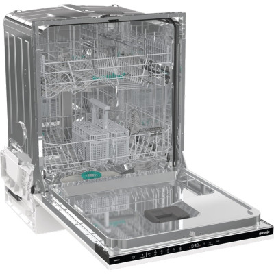 Gorenje Посудомийна машина вбудовувана, 13компл., A++, 60см, AquaStop, 2 кошики, білий
