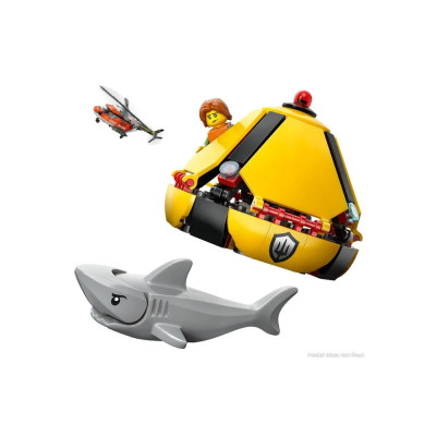 LEGO Конструктор LEGO City Рятувальний катер і гелікоптер берегової охорони LEGO Конструктор LEGO City Рятувальний катер і гелікоптер берегової охорони