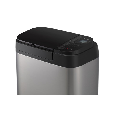 Panasonic Хлібопічка 550Вт, програм-30, макс.ваг -1.25кг, форма-прямокутник, метал, чорний