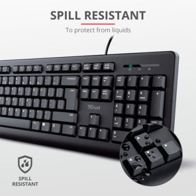 Trust Комплект Primo USB UA Black