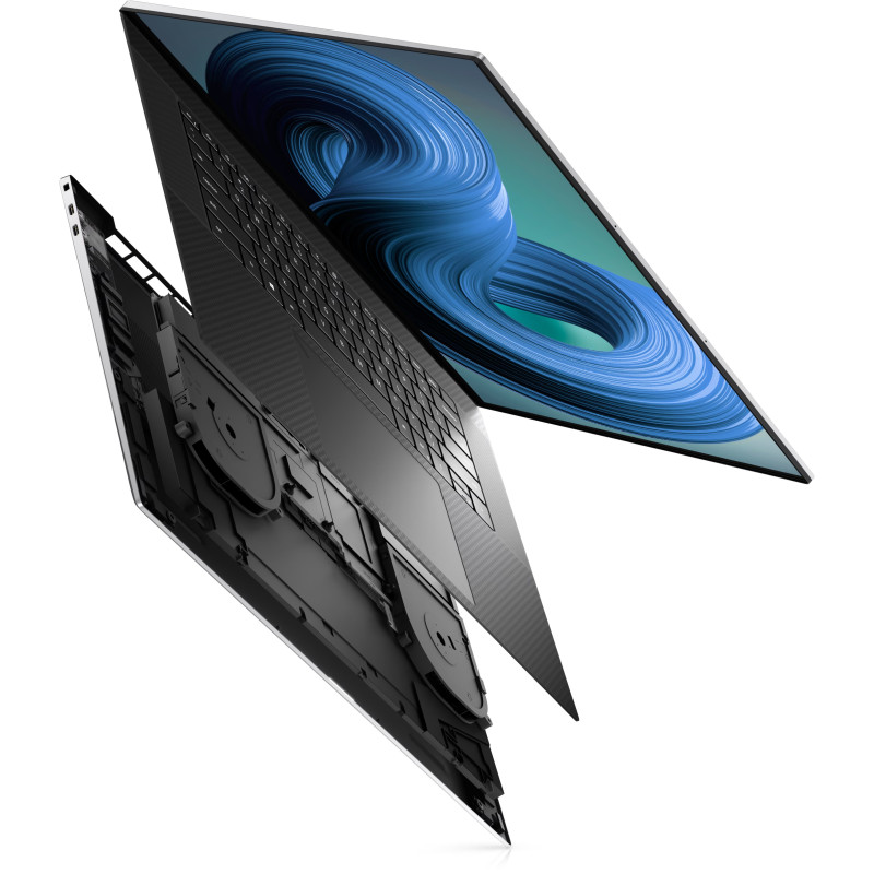 Dell Ноутбук XPS 17 (9720) 17FHD+ AG/Intel i7-12700H/16/1024F/NVD3050-4/W11P/Silver