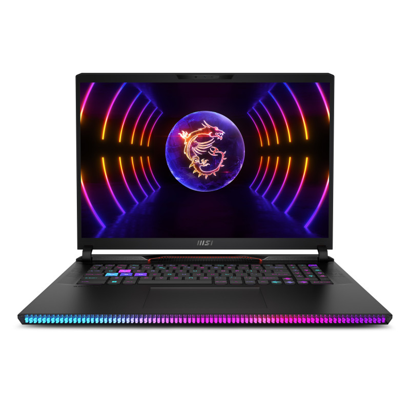 MSI Ноутбук Raider 17" QHD+, Intel i9-13980HX, 32GB, F1TB, NVD4090-16, W11, черный