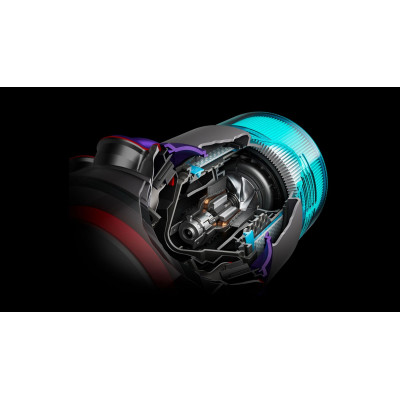 Dyson Пилосос безпровідний Gen5detect Absolute (Nickel/Purple) 750Вт, конт пил -0.77л, автон. робота до 70хв, сіро-фіолетовий