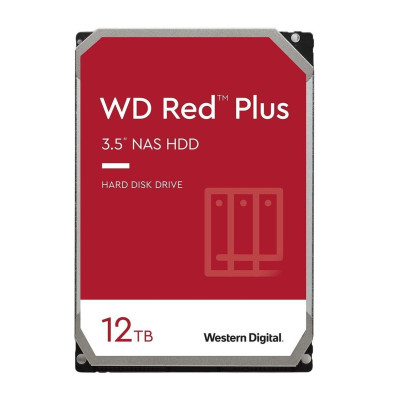 WD Жорсткий диск WD 12TB 3.5" 7200 512MB SATA Red Plus NAS