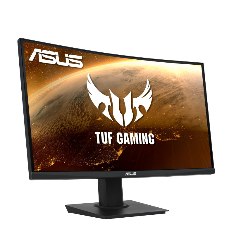 ASUS Монітор 23.6" TUF Gaming VG24VQE 2xHDMI, DP, VA, 165Hz, 1ms, CURVED, FreeSync
