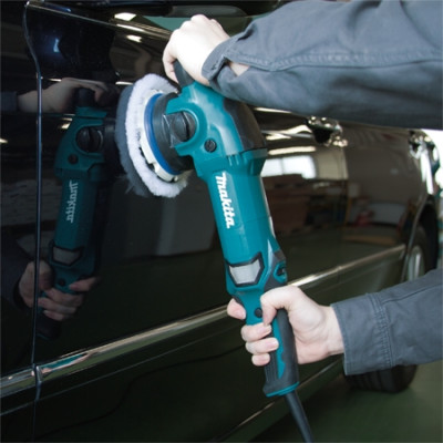 Makita Шліфмашина ексцентрикова PO6000C, 900Вт, диск 150мм, М14, 180-790 об/хв, 2.8кг