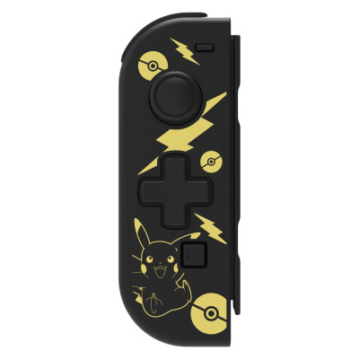 Hori Контролер D-Pad Pikachu (левый) для Nintendo Switch, Black/Gold