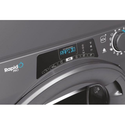 Candy Сушильна машина тепловий насос, 7кг, A++, 48,6см, дисплей, Wi-Fi, cріблястий Candy Сушильна машина тепловий насос, 7кг, A++, 48,6см, дисплей, Wi-Fi, cріблястий