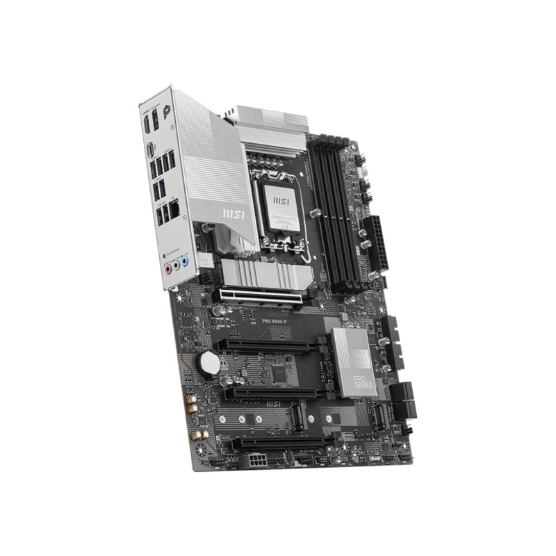 MSI Материнcька плата PRO B860-P s1851 B860 4xDDR5 M.2 HDMI DP ATX